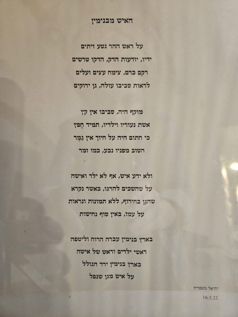 על ראש ההר נטע זיתים