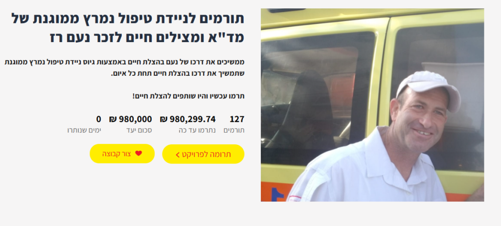 תרומה ניידת ממוגנת